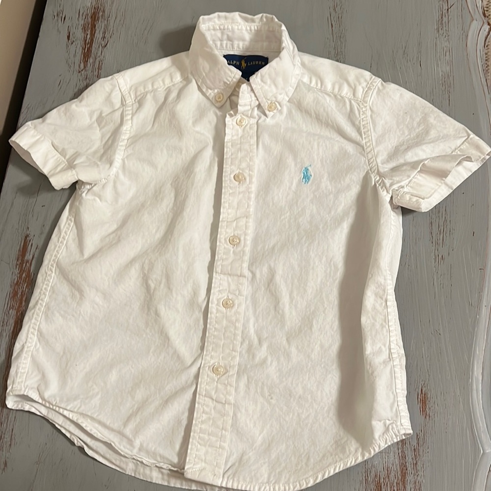 Ralph Lauren White Button Down